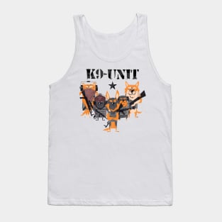 K9 POLICE DOG UNIT Tank Top